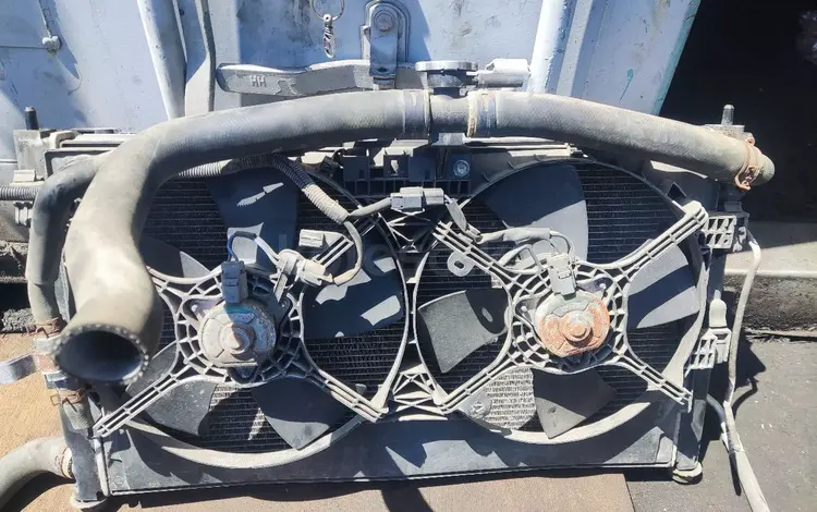 Митсубиси аутлендер 3.0л основной вентилятор бу оригинал привазной за 25 000 тг. в Алматы