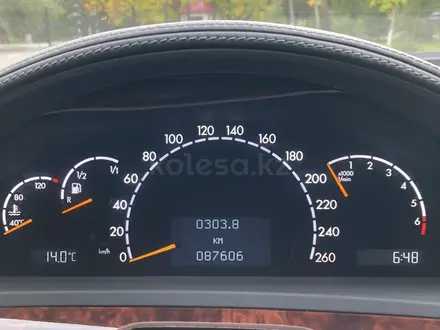 Mercedes-Benz S 600 2002 годаүшін10 000 000 тг. в Караганда – фото 15