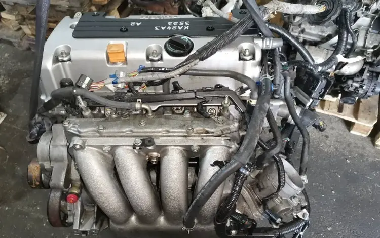 Двигатель K24A 2, 4 литра на honda odyssey (Японский) за 123 000 тг. в Астана