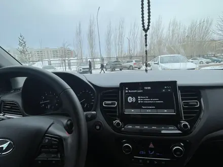 Hyundai Accent 2022 года за 9 600 000 тг. в Астана – фото 8