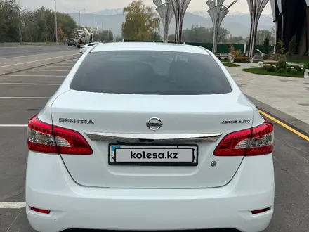 Nissan Sentra 2016 года за 5 800 000 тг. в Алматы – фото 6