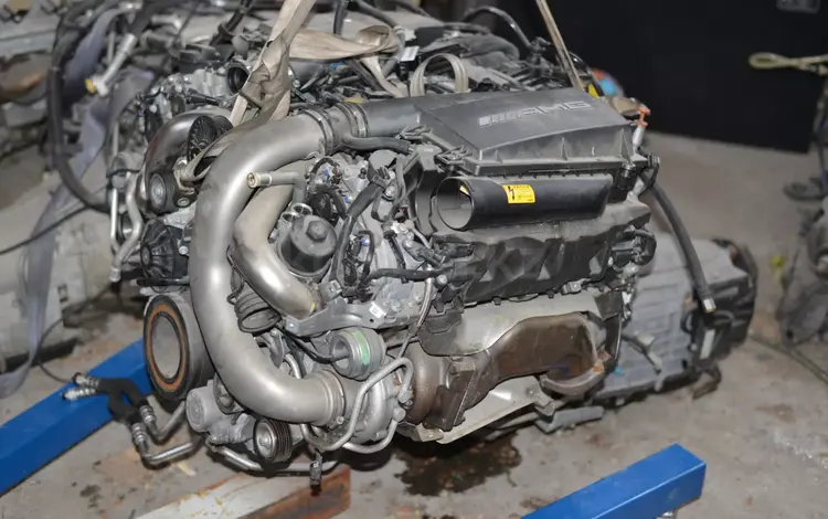 Двигатель 157 на мерседес V6.3AMG битурбо за 26 900 тг. в Алматы