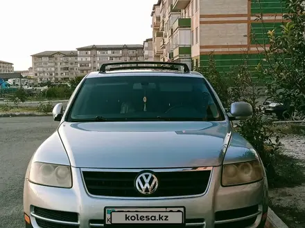 Volkswagen Touareg 2004 года за 5 500 000 тг. в Тараз – фото 5