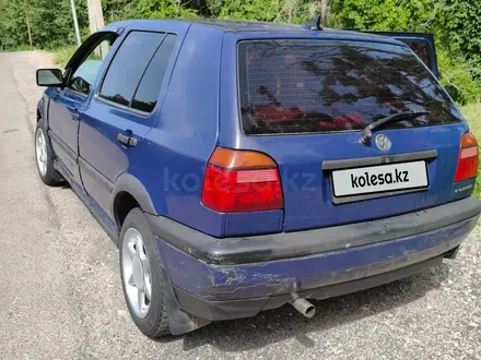 Volkswagen Golf 1995 года за 1 200 000 тг. в Алматы – фото 4