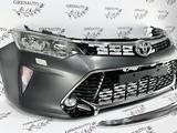 Переднее бампер на toyota camry 55 за 23 000 тг. в Алматы – фото 2