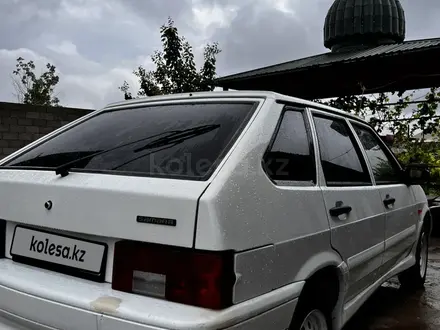 ВАЗ (Lada) 2114 2013 года за 2 300 000 тг. в Туркестан – фото 4