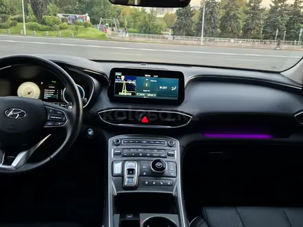 Hyundai Santa Fe 2021 года за 15 200 000 тг. в Алматы – фото 5