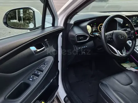 Hyundai Santa Fe 2021 года за 15 200 000 тг. в Алматы – фото 7
