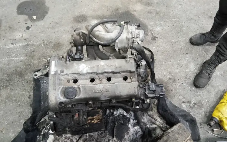 Двигатель BP 1.8 16кл донс Mazda 323 323F Familia Lantis Kia T8D за 80 000 тг. в Павлодар