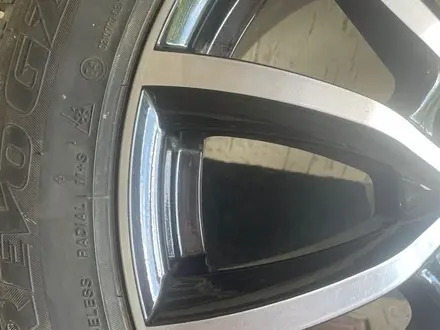 4 литые диски R17 с шинами Bridgestone Blizzak Revo GZ за 50 000 тг. в Караганда – фото 3