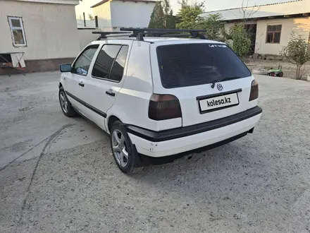 Volkswagen Golf 1993 года за 1 600 000 тг. в Тараз – фото 3