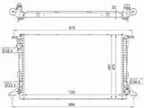 Радиатор двигателя за 48 250 тг. в Астана