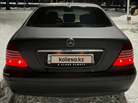 Mercedes-Benz S 350 2000 года за 6 000 000 тг. в Алматы – фото 4