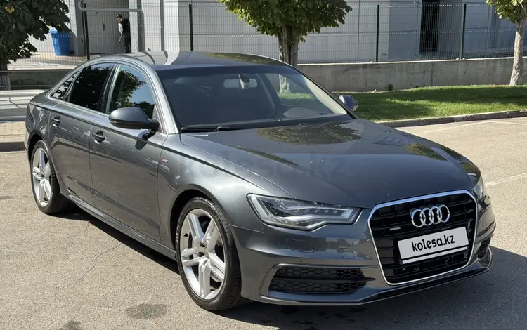 Audi A6 2014 года за 10 500 000 тг. в Алматы