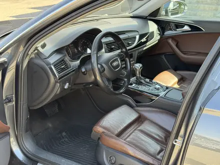 Audi A6 2014 года за 10 500 000 тг. в Алматы – фото 8