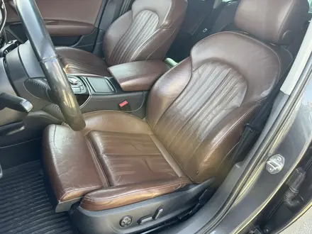 Audi A6 2014 года за 10 500 000 тг. в Алматы – фото 10