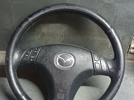 Руль. MAZDA за 1 540 тг. в Усть-Каменогорск – фото 2