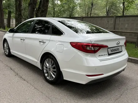 Hyundai Sonata 2016 года за 7 400 000 тг. в Алматы – фото 10