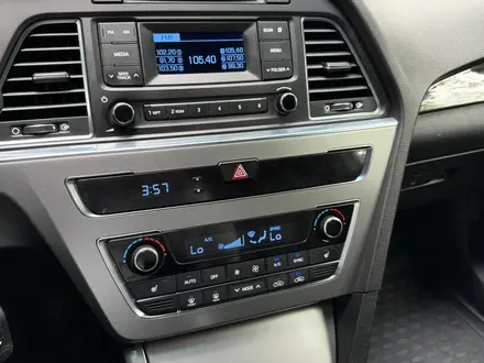 Hyundai Sonata 2016 года за 7 400 000 тг. в Алматы – фото 25