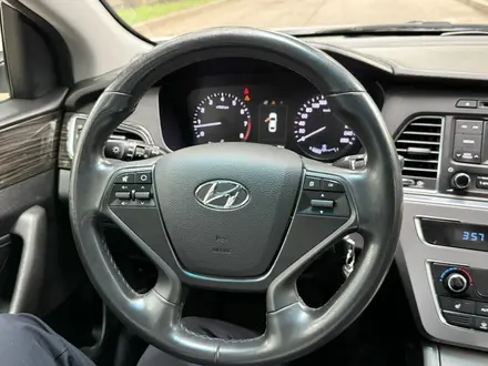 Hyundai Sonata 2016 года за 7 400 000 тг. в Алматы – фото 27