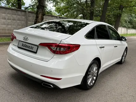 Hyundai Sonata 2016 года за 7 400 000 тг. в Алматы – фото 6