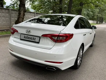 Hyundai Sonata 2016 года за 7 400 000 тг. в Алматы – фото 7