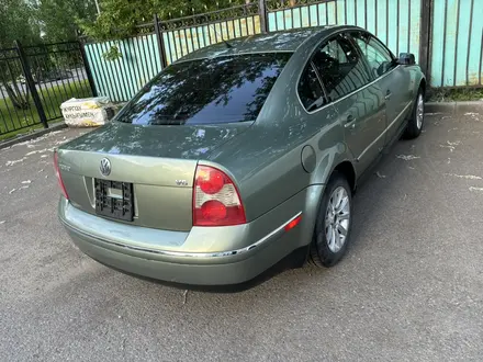 Volkswagen Passat 2002 года за 1 850 000 тг. в Астана – фото 4