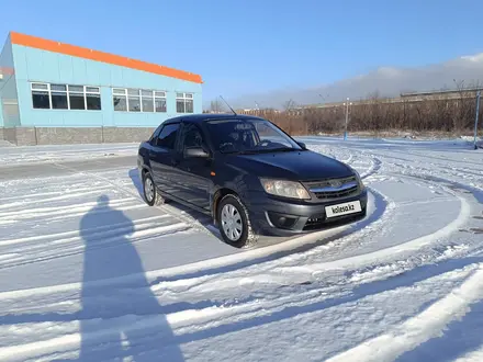 ВАЗ (Lada) Granta 2190 2015 года за 2 600 000 тг. в Караганда – фото 4