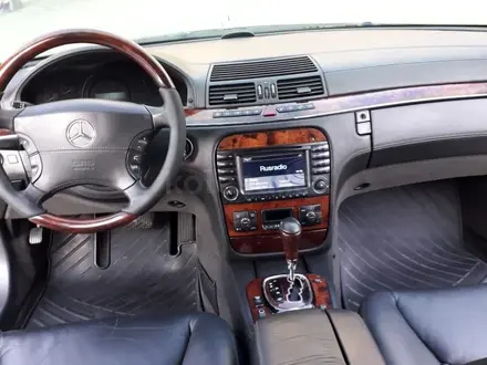 Mercedes-Benz S 600 2000 года за 4 500 000 тг. в Алматы – фото 13