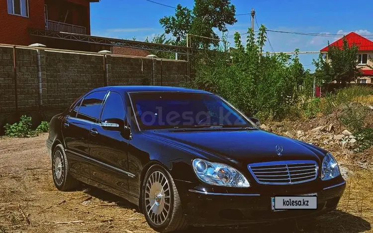 Mercedes-Benz S 600 2000 годаүшін4 500 000 тг. в Алматы