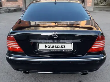 Mercedes-Benz S 600 2000 года за 4 500 000 тг. в Алматы – фото 7