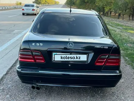 Mercedes-Benz E 55 AMG 2000 года за 5 300 000 тг. в Тараз – фото 6