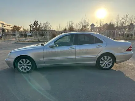 Mercedes-Benz S 320 2002 года за 4 000 000 тг. в Жетысай – фото 5