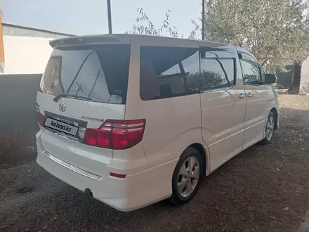 Toyota Alphard 2007 года за 5 300 000 тг. в Кызылорда – фото 4