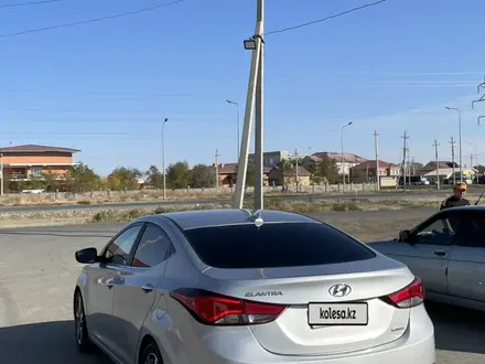 Hyundai Elantra 2014 года за 4 000 000 тг. в Атырау – фото 8