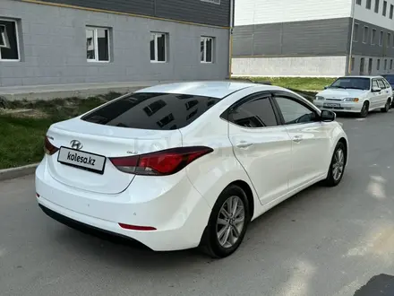 Hyundai Elantra 2014 года за 5 950 000 тг. в Шымкент – фото 6