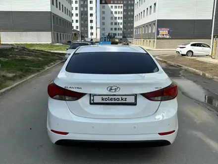 Hyundai Elantra 2014 года за 5 950 000 тг. в Шымкент – фото 8