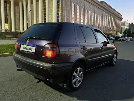 Volkswagen Golf 1993 года за 1 050 000 тг. в Уральск – фото 5