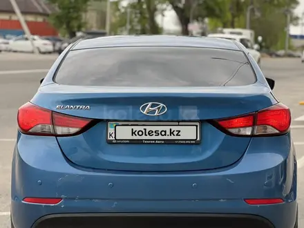Hyundai Elantra 2014 года за 5 600 000 тг. в Алматы – фото 5
