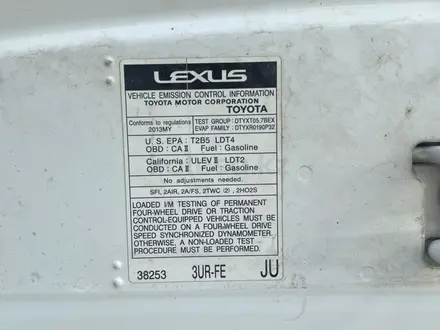 Lexus LX 570 2013 года за 26 000 000 тг. в Шымкент – фото 4
