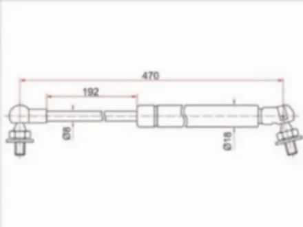 Амортизатор капота за 2 250 тг. в Астана