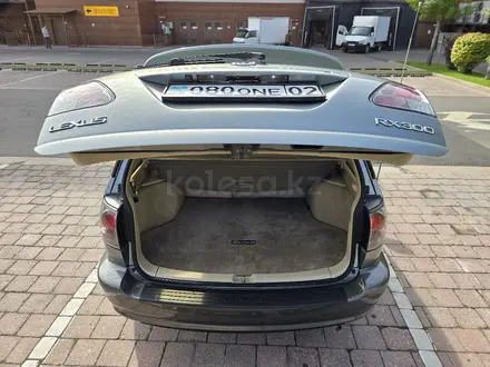 Lexus RX 300 2001 года за 5 000 000 тг. в Алматы – фото 14