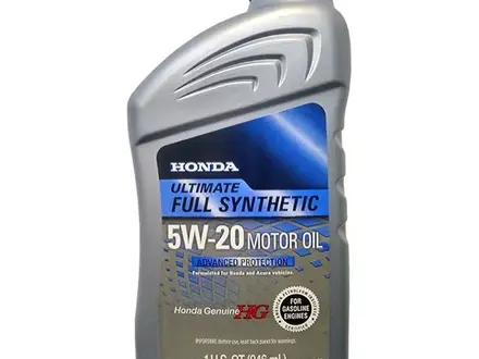 Моторное масло Honda Ultimate Full Synthetic 5w20 за 6 000 тг. в Алматы