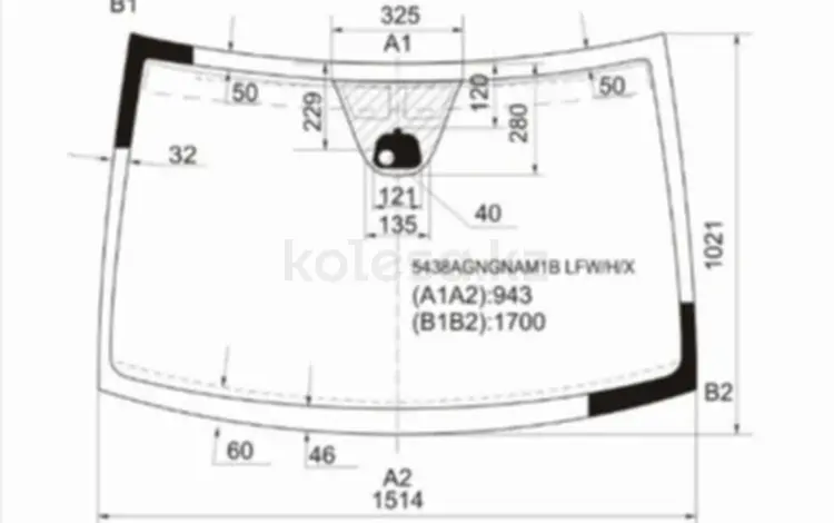 Стекло лобовоеfor39 650 тг. в Алматы