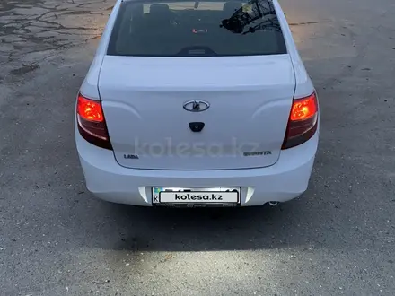 ВАЗ (Lada) Granta 2190 2014 года за 3 000 000 тг. в Костанай – фото 9