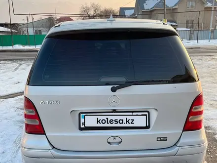 Mercedes-Benz A 190 2001 года за 2 400 000 тг. в Алматы – фото 9