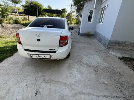 ВАЗ (Lada) Granta 2190 2013 года за 2 600 000 тг. в Шымкент – фото 6