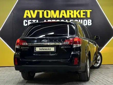 Subaru Outback 2013 года за 6 250 000 тг. в Актау – фото 4