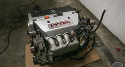 K24 2.4л Привозной Двигатель Honda CR-V. Япония, установка+масло. Гарантия за 400 000 тг. в Астана – фото 2