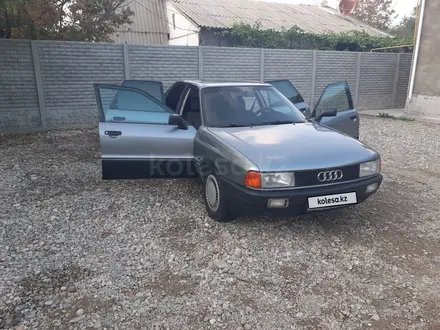 Audi 80 1990 года за 1 200 000 тг. в Тараз – фото 3